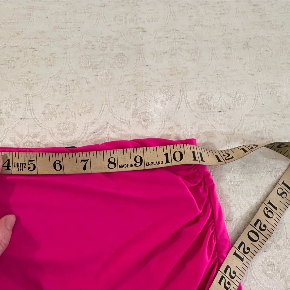 Finesse Hot Pink Fun & Flirty Mini Skirt XS Galentines Date Night Valentines Day